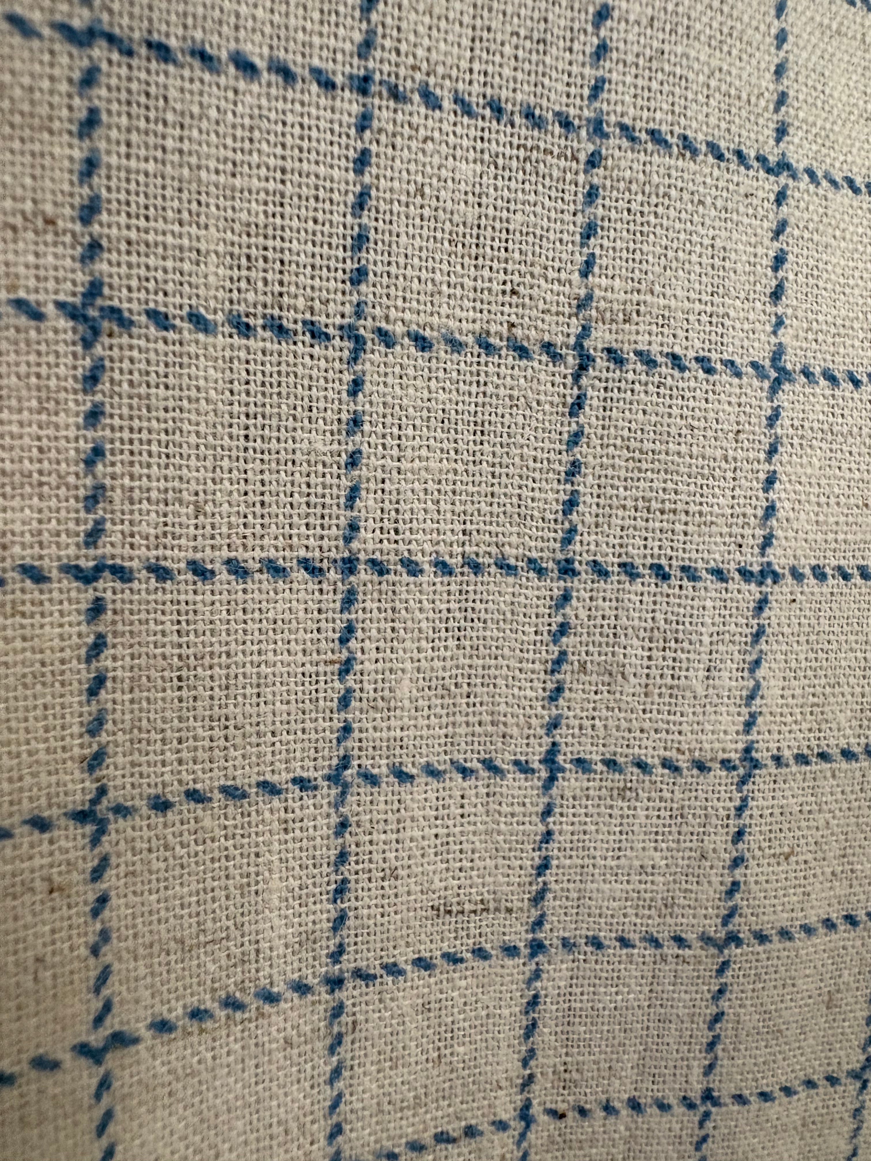 Politico Mens Shirt printed checks on raw cotton
